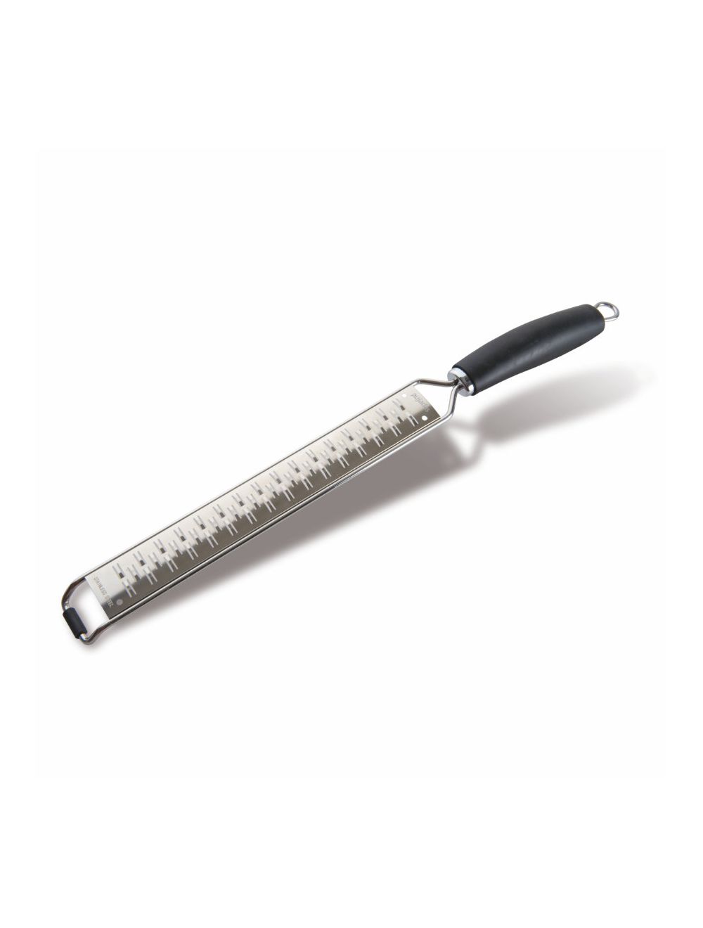 St/Steel “slim” grater with handle 39,5 x 3,5 Ribon