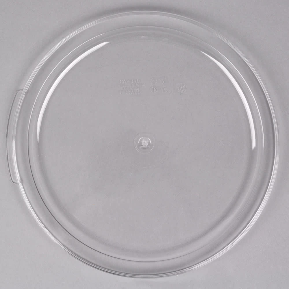 Cambro Round Lid 12/18/22Qt Cw-Clrcw