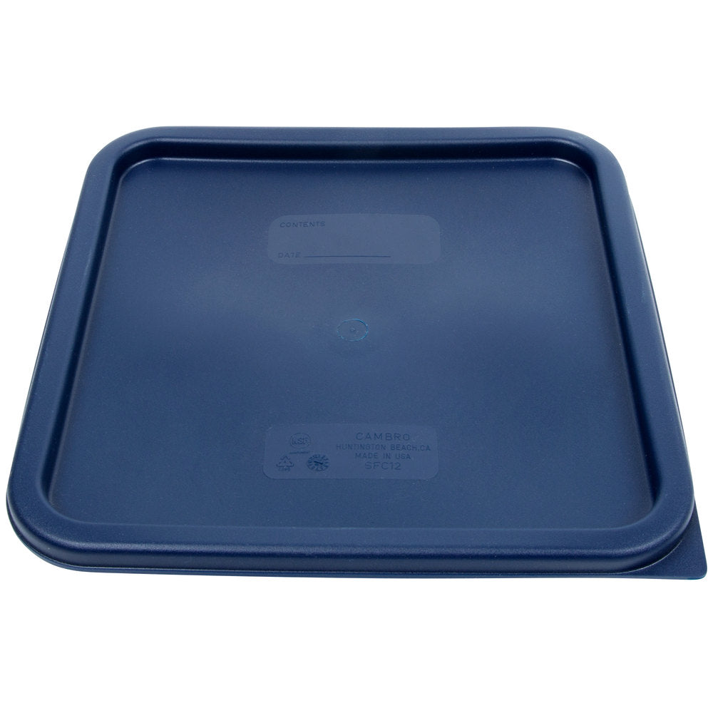 Cambro Square Lid 12/18/22Qt-Midbl