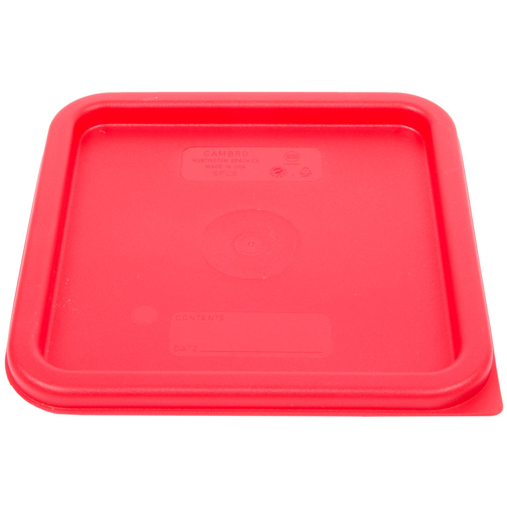 Cambro Square Lid 6/8Qt-Wrrse