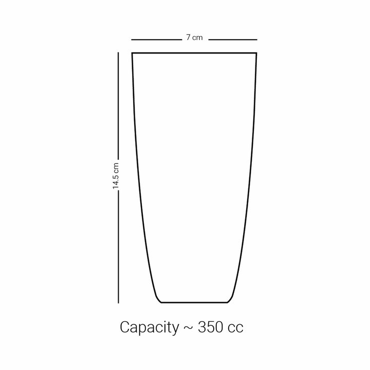 Dimlaj Asala Set of 6 Pcs Tumblers (Gold & Green)