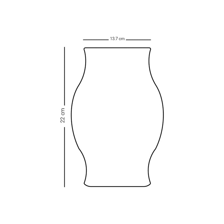 Dimlaj Shafa Large Vase (Silver)